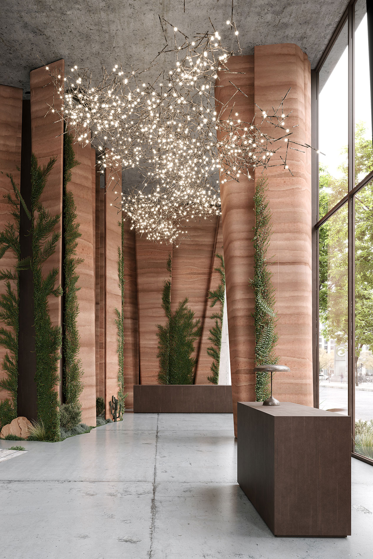 WORK2002 Hotel SLC LV02 Reception NO PEOPLE LOW